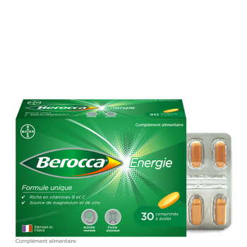 Berocca Energie  Vitamin B und C, Magnesium und Zink 30 filmbeschichtete Tabletten