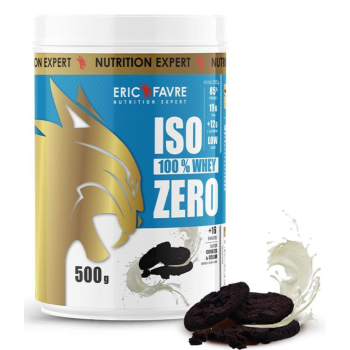 Iso Zero 100% Whey Cookies & Cream Eric Favre - 500g Dose