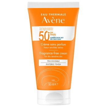 Sonnenschutzcreme SPF 50+ ohne Duft Avène - Tube mit 50 ml