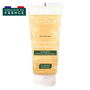 Hypoallergenes Duschgel mit überfettenden Eigenschaften Beauterra - Tube mit 200 ml
