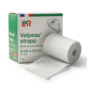 Velpeau Strapp elastische Klebeband Lohmann & Rausher - Band von 3 cm x 2,5 m