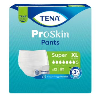 ProSkin super saugfähige Slips Größe XL Tena - Packung mit 12 Schutzvorrichtungen