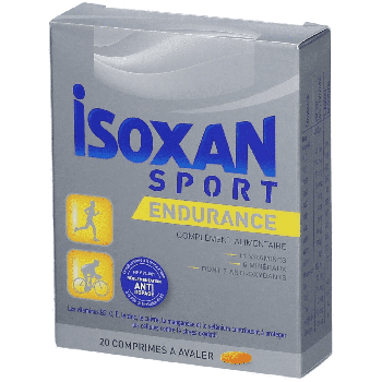 Isoxan Sport Ausdauer Vorbereitung und Erholung - Packung mit 20 Tabletten