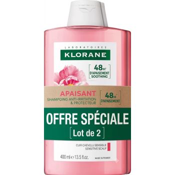 Klorane Anti-Irritations- und Schutzshampoo - 2er-Pack Flaschen