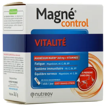 Magné control Vitalität Nutreov - Schachtel mit 20 Sticks