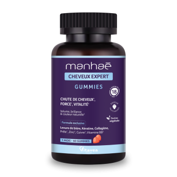 Manhaé Haare Expert Haarausfall Vitavea - 60 Gummies Topf