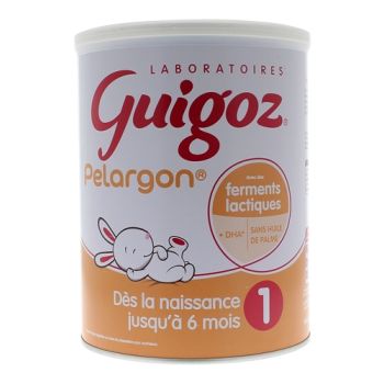 Pelargon Pulvermilch 1. Alter 0 bis 6 Monate Guigoz - Dose mit 780g