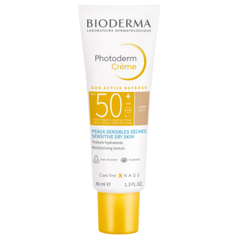 Photoderm Creme mit heller Tönung SPF50+ Bioderma - Tube mit 40 ml