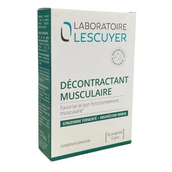 Muskelentspannung Lescuyer - Packung mit 30 Tabletten