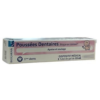 Zahnenbrechen Biogaran Beratung - 15ml Gel-Tube