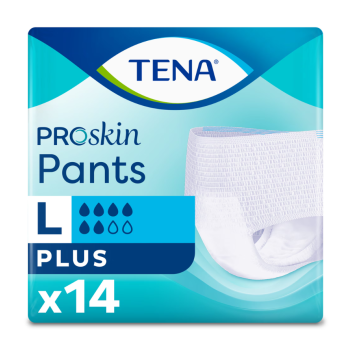 Proskin Pants saugfähige Slips L Tena - Packung mit 14 Schutzvorrichtungen