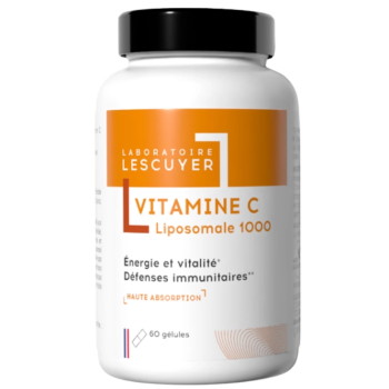 Liposomale Vitamin C 1000 Lescuyer - Dose von 60 Kapseln
