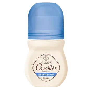 Deodorant Absorb+ Antitranspirant und Anti-Flecken 48H Rogé Cavaillès - Roll-on mit 50 ml