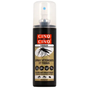 Spray für Kleidung und Stoffe Mückenschutz Cinq sur cinq - 100 ml Spray