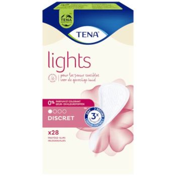 TENA Lights Diskrete Slipeinlagen - Packung mit 28 Slipeinlagen