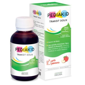 Pediakid sanfte Transit Apfelgeschmack - Flasche mit 125 ml