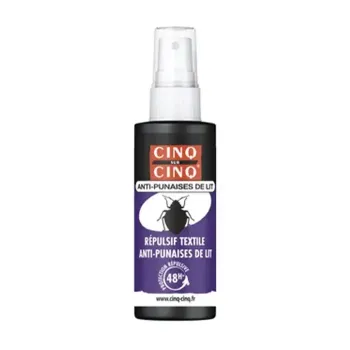 Textilrepellent gegen Bettwanzen Cinq Sur Cinq - 50ml Spray