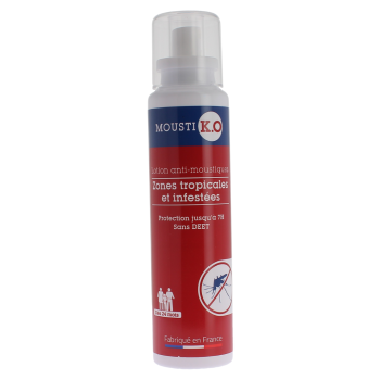 Mousti K.O Mückenabwehrlotion Grüne Marke - Flasche mit 200 ml