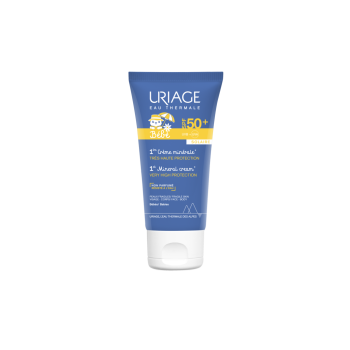 1. Mineralcreme SPF 50+ für Babys von Uriage - Tube mit 50 ml