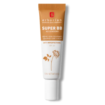 Super BB-Creme Pflege mit deckender Wirkung gegen Unreinheiten Caramel SPF 20 Erborian - Tube mit 15 ml