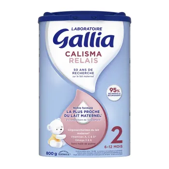 Calisma Relais Milchpulver 2. Alter Gallia - Dose mit 800g