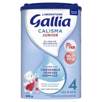 Calisma junior 4 Milchpulver ab 18 Monaten Gallia - 830g Dose