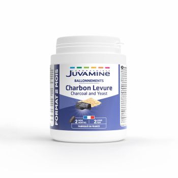 Aktivkohle Juvamine - Dose mit 120 Kapseln