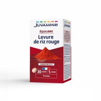 Rote Reishefe Juvamine - Packung mit 30 Tabletten