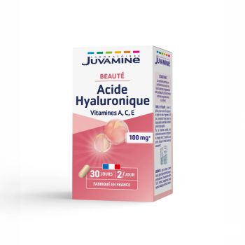 Hyaluronsäure Vitamine A, C, E Juvamine - Packung mit 60 Kapseln