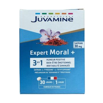 Expert Moral+ 3in1 Juvamine - Packung mit 30 Tabletten