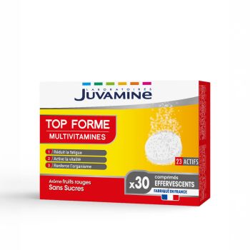 Top Forme Multivitamine Juvamine - Packung mit 30 Brausetabletten