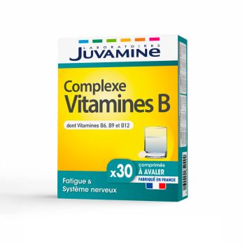 Komplex B-Vitamine Juvamine - Packung mit 30 Kapseln