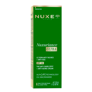 Nuxuriance Ultra Creme gegen Flecken und Anti-Aging SPF30 Nuxe - Tube mit 50ml