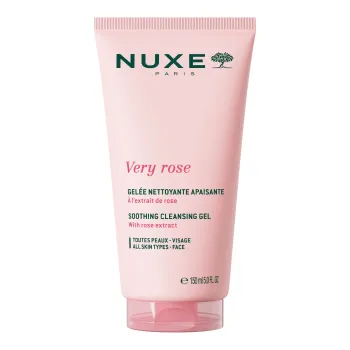 Very Rose beruhigende Reinigungs-Gelee Nuxe - Tube mit 150ml