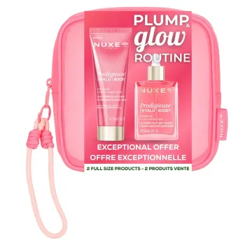 Prodigieuse Tasche Plump&Glow Routine Nuxe - Tasche mit 2 Produkten