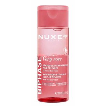 Very rose Augen-Make-up-Entferner wasserfest Nuxe - Flasche mit 100 ml