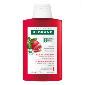 Granatapfel Shampoo für coloriertes Haar Klorane - Flasche mit 200 ml