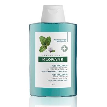 Bio Klorane Detox-Shampoo mit Wasserminze - 200ml Flasche