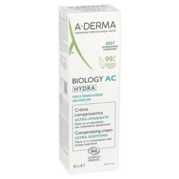 Biologie AC Hydra beruhigende Ausgleichscreme A-Derma - Tube mit 40 ml
