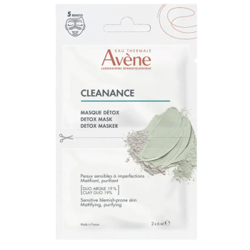 Cleanance Detox-Maske von Avène - 2er-Pack mit 6ml Masken