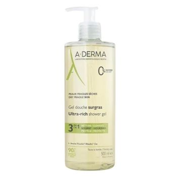 Überfettetes Duschgel A-Derma - Pumpflasche 500 ml