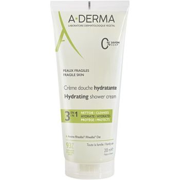 Feuchtigkeitsspendende Duschcreme 3in1 A-Derma - Tube mit 200ml