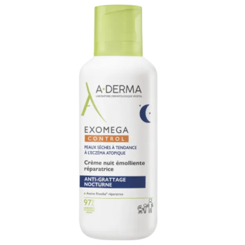 Exomega Control Nachtcreme emollient reparierend A-Derma - Pumpflasche 400ml