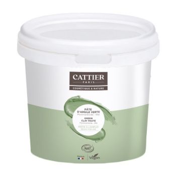 Cattier grüne Tonpaste - 1,350 kg Topf