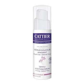 Bio Cattier beruhigendes Sanftheitsserum - Pumpflasche mit 30 ml