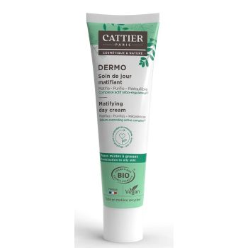 Dermo Pflege Tagesmatte bio Cattier - Tube mit 40ml