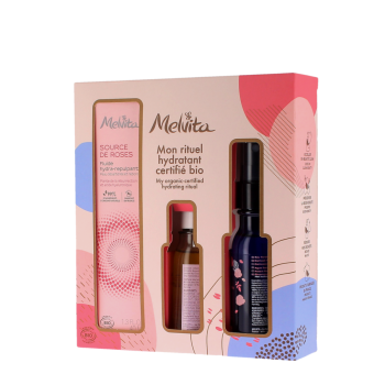 Mein zertifiziertes BIO-Hydrationsritual von Melvita - Set mit 3 Produkten