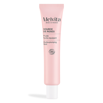 Flüssige Rosenquelle hydratisierendes und aufpolsterndes Gel Melvita - 40ml Tube