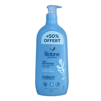 Reinigendes Wasser ohne Absp&uuml;len Biolane - Pumpflasche 750ml Sonderangebot