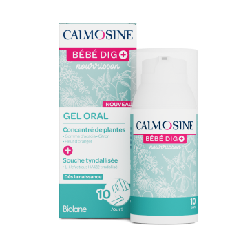 Calmosine Baby Dig+ Säugling Biolane - Pumpflasche 30 ml